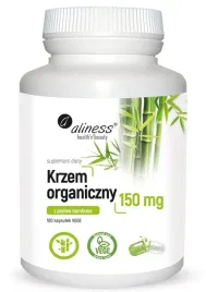 aliness-krzem-organiczny-z-pedow-bambusa-150-mg-x-100-vege-caps