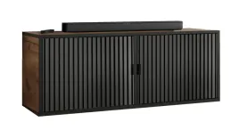 szafka-rtv-veli-2-dab-craft-czarny-ryflowany-z-polka-uchwyt-cz-zamknieta
