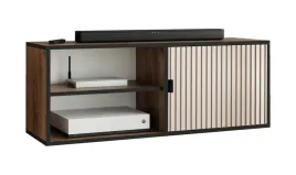 szafka-rtv-veli-2-dab-craft-kaszmir-ryflowany-z-polka-uchwyt-cz-otwarta