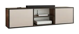 szafka-rtv-coso-3-dab-craft-zloty-kaszmir-z-polka-pod-telewizor-otwarta
