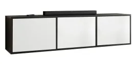 szafka-rtv-coso-3-czarny-bialy-z-polka-pod-telewizor-zamknieta