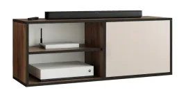 szafka-rtv-coso-2-dab-craft-zloty-kaszmir-z-polka-pod-telewizor-otwarta
