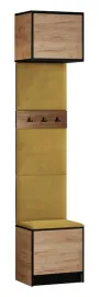 garderoba-costa-10-dab-craft-zloty-tkanina-zolta-siedzisko-z-nadstawka