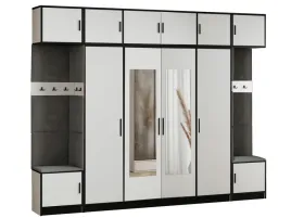 garderoba-z-nadstawka-dior-17-bialy-tkanina-szara-siedzisko