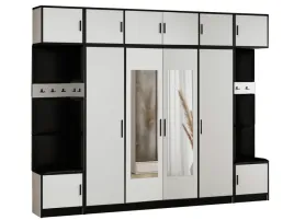 garderoba-z-nadstawka-dior-17-bialy-ecoskora-czarna-siedzisko