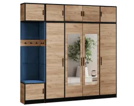 garderoba-dior-15-dab-craft-zloty-tkanina-niebieska-siedzisko-z-nadstawka