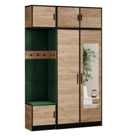 garderoba-dior-13-dab-craft-zloty-tkanina-zielona-lustro-z-nadstawka
