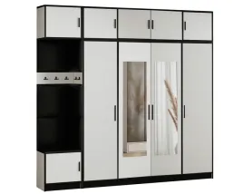 garderoba-dior-15-bialy-lamele-siedzisko-z-lustrem-z-nadstawka