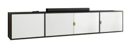szafka-rtv-luna-4-zloty-uchw-z-frontami-czarny-bialy