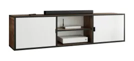 szafka-rtv-luna-3-czarny-uchw-otwarta-dab-craft-zloty-bialy
