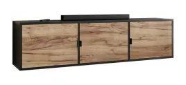 szafka-rtv-luna-3-czarny-uchw-z-frontami-czarny-dab-craft-zloty