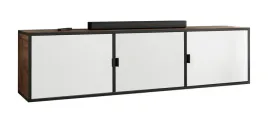 szafka-rtv-luna-3-czarny-uchw-z-frontami-dab-craft-zloty-bialy