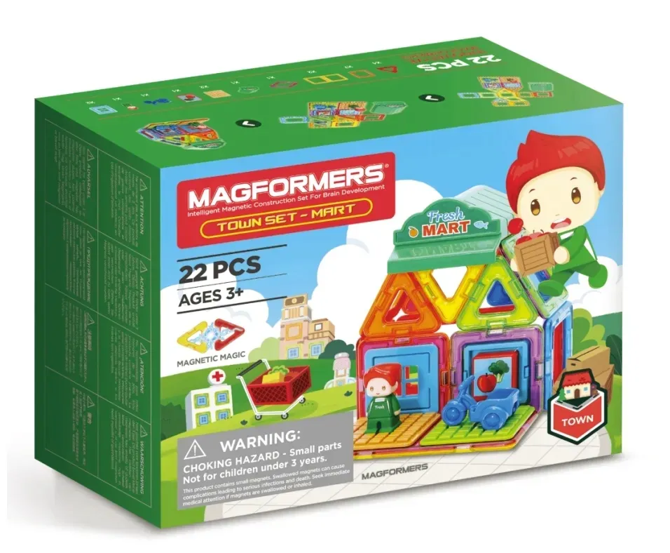 magformers-town-set-market