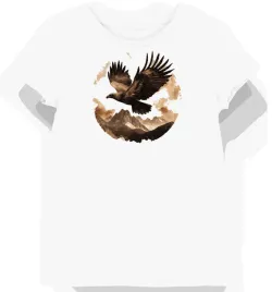koszulka-damska-biala-z-grafika-ciemnych-pior-sepa-w-gorach-xxl