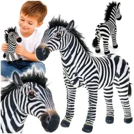 maskotka-pluszak-zebra-pluszowa-stojaca-28cm-przytulanka-mila-w-dotyku
