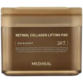 platki-liftingujace-mediheal-retinol-collagen-pad-zmarszczki-cera-100-sztuk