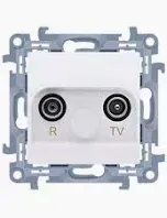 s10-cak-01-11-gniazdo-antenowe-rtv-koncowe-modul-bialy