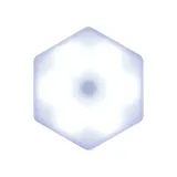 zestaw-6-lampek-sciennych-hexagonal-intesi-bialy