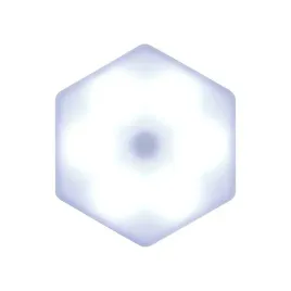 zestaw-6-lampek-sciennych-hexagonal-intesi-bialy