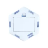 zestaw-6-lampek-sciennych-hexagonal-intesi-bialy-liczba-punktow-swiatla-6