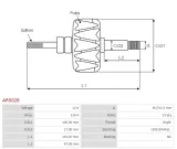 wirniki-alternatora-ar5028-stan-nowy