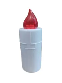 wklad-led-do-zniczy-cortina-czerwony-15cm