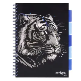 kolonotatnik-strigo-pads-animals-tygrys-a4-kratka-100k