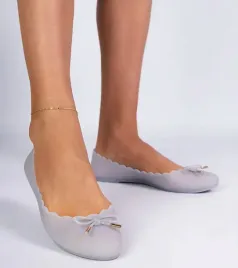 szare-baleriny-damskie-meliski-z-kokardka-gumowe-levira