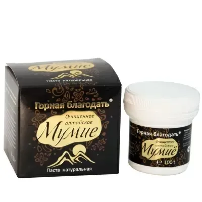 Mumio Shilajit Ałtajskie Oczyszczone „Dar Gór” 100 g