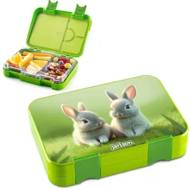 jarlson-pudelko-sniadaniowe-dla-dzieci-bento-box-zielone-kroliki