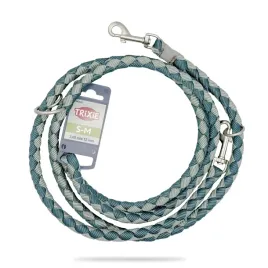 smycz-parciana-regulowana-dla-malego-psa-trixie-cavo-s-m-2m-12mm