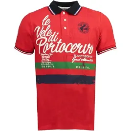 koszulka-meska-geographical-norway-kingsley-polo-czerwona-z-nadrukiem