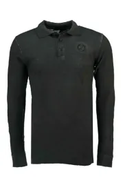 koszulka-chlopieca-polo-geographical-norway-kacolino-z-dlugim-rekawem-czarn