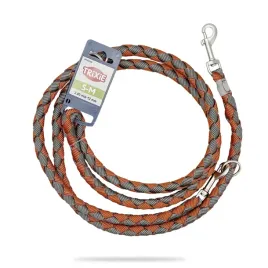 smycz-parciana-regulowana-dla-malego-psa-trixie-cavo-s-m-2m-12mm
