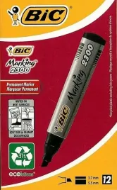 marker-marking-2300-sciety-czarny-12szt-bic