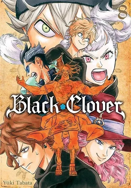 black-clover-tom-8-rytm-stan-nowy