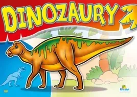 kolorowanka-dinozaury-dino-brazowo-zielony-a4-16-str-albatros