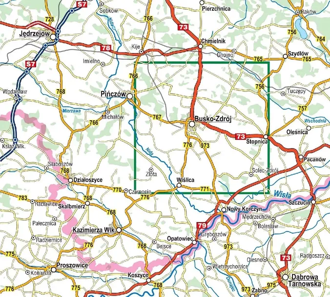 mapa-busko-zdroj-i-okolice-wydawnictwo-wydawnictwo-compass