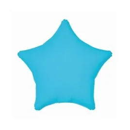 balon-foliowy-gwiazda-fluor-niebieski-46cm