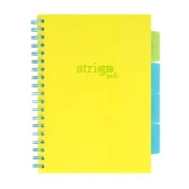 kolozeszyt-strigo-b5-project-book-neon-zolty-linia