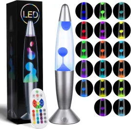 hotut-lampa-lawowa-lava-blue-wax-srebrna-pilot-led-rgb