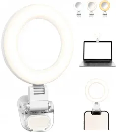 telesin-lampa-pierscieniowa-do-selfie-z-klipsem-akumulatorowa-z-lusterkiem