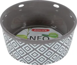 zolux-miska-gres-dla-gryzonia-neo-szara-250ml