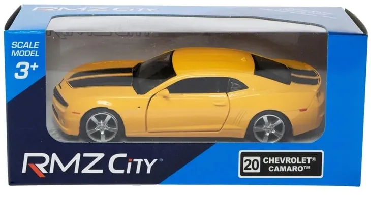 chevrolet-camaro-yellow-rmz-material-metal-plastik