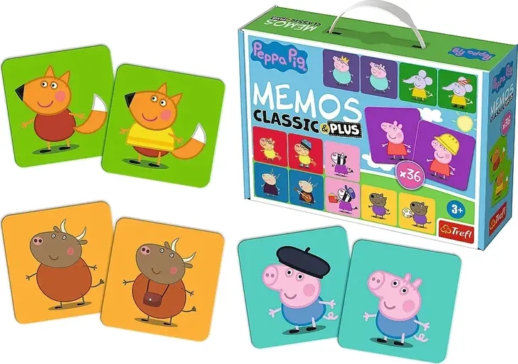 memo-classicandplus-swinka-peppal-trefl-material-karton-papier