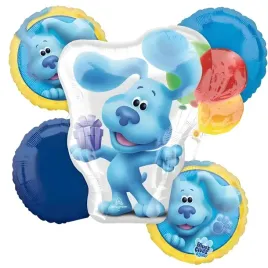 balony-foliowe-blues-clues-sladem-blue-amscan-18-5-szt