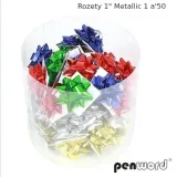 rozety-metallic-50szt-stan-nowy