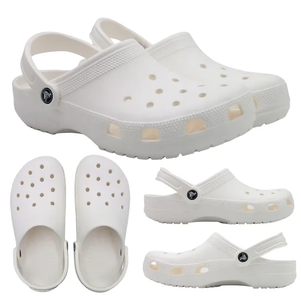 KLAPKI UNISEX CROCS Białe LEKKIE WYGODNE CLASSIC 10001 100 R. 38-39