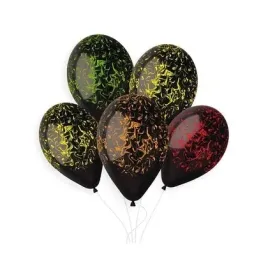 balony-premium-hel-marble-czarne-33cm-5szt