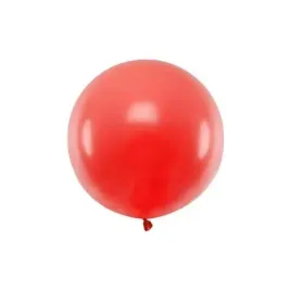 balon-okragly-pastel-poppy-red-60cm